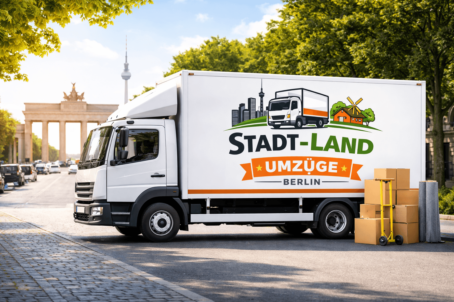 Stadt-Land-Umzüge Truck in Berlin